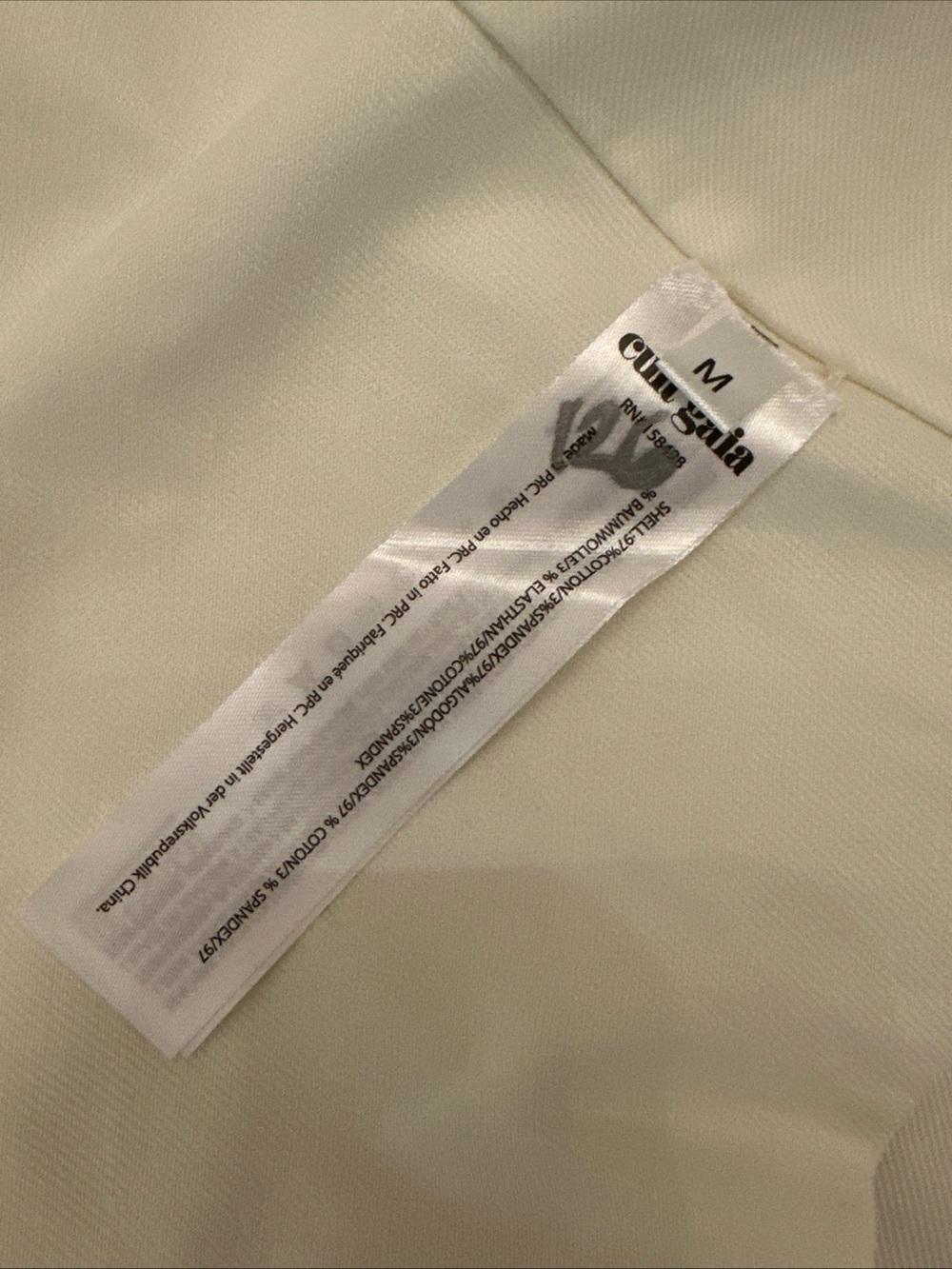 Cult Gaia
Maka Stretch Cotton
Maxi Cocktail Dress Off white size M - Picture 9 of 9